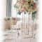 Elegant Gold Wedding Flower Vase Stand Set 5