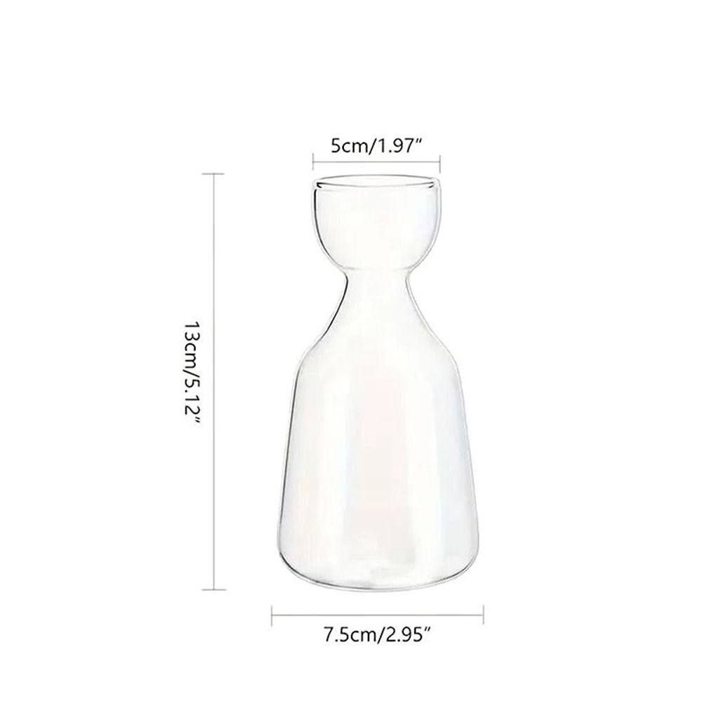 Avocado Seed Starter Transparent Glass Vase 1