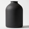 Minimalist Matte Black Metal Vase 1