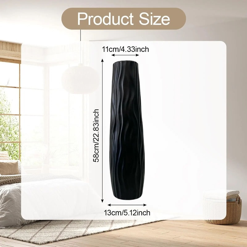 Modern Stylish Large Floor Standing Flower Vase 7
