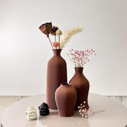artistic decorative vase 3-piece set