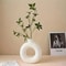 Durable Plastic Modern Decorative Donut Vase 4
