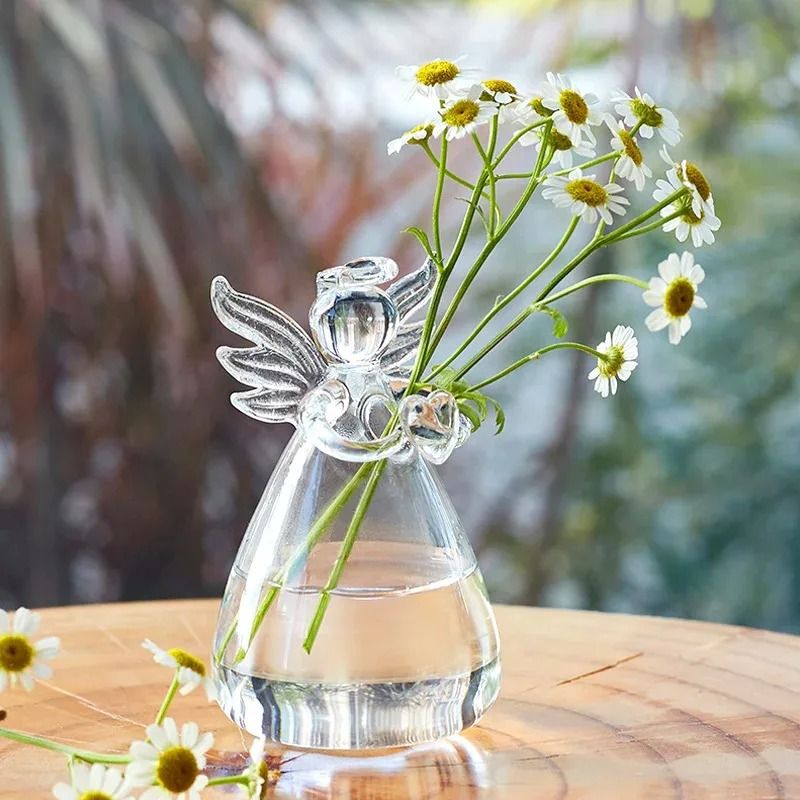Angelic Glass Hydroponic Floral Vase 4