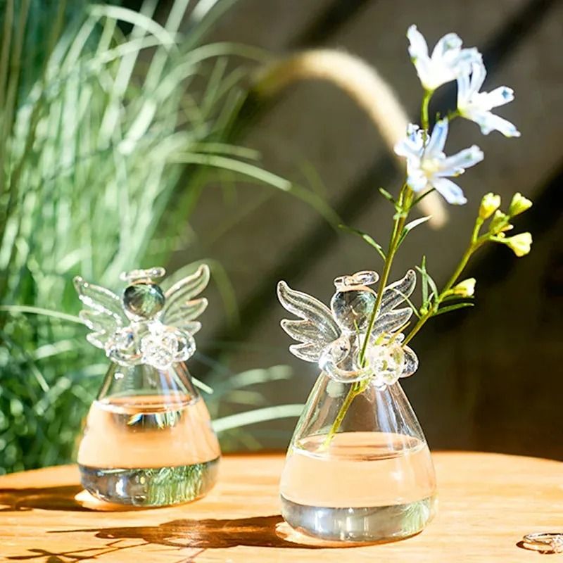 Angelic Glass Hydroponic Floral Vase 5