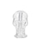 Portable Glass Skull Themed Home Decorating Vase 4