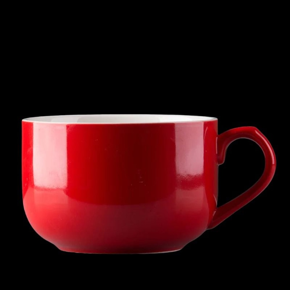 Large Capacity Ceramic Coffee Mug And Breakfast Bowl 8