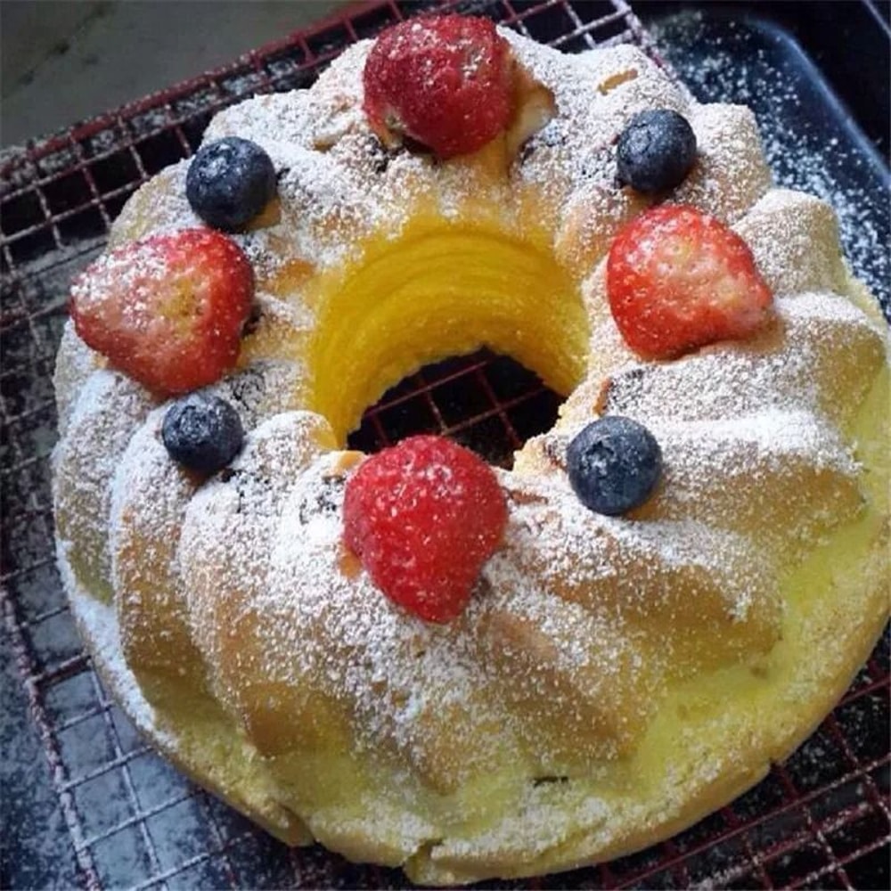 Kouglof Silicone Cake Mold Bakeware Tray 4