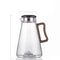 Large Capacity Glass Cold Water Jug Wooden Handle 5