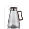 Large Capacity Glass Cold Water Jug Wooden Handle 6