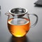 Heat Resisting Clear Glass Tea Pitcher Fair Cup 10