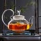Flower Puer Glass Tea Teapot Kung Fu Tea Maker 1
