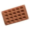 20 Holes Walnuts Nuts Shape Silicone Chocolate Moulds 2