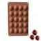 20 Holes Walnuts Nuts Shape Silicone Chocolate Moulds 4