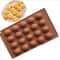 20 Holes Walnuts Nuts Shape Silicone Chocolate Moulds 6