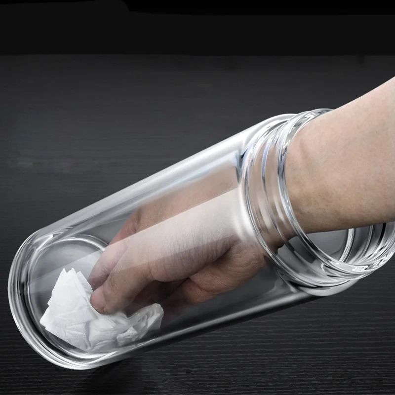 Leakproof Glass Tea Bottle With Infuser 4