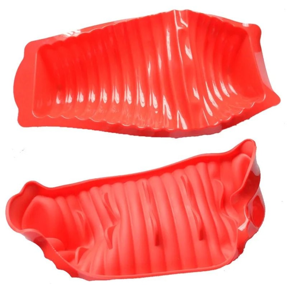 Long Caterpillars Cake Mousse Bread Loaf Silicone Mold 2