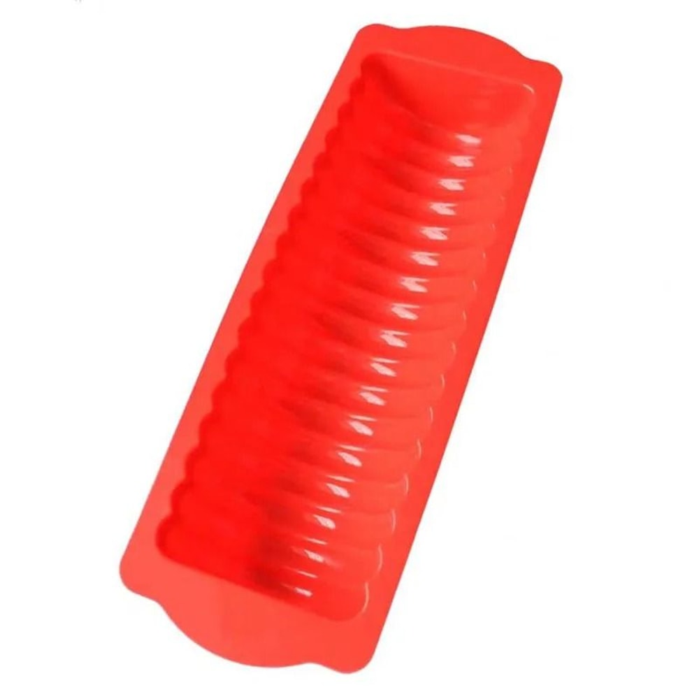 Long Caterpillars Cake Mousse Bread Loaf Silicone Mold 3