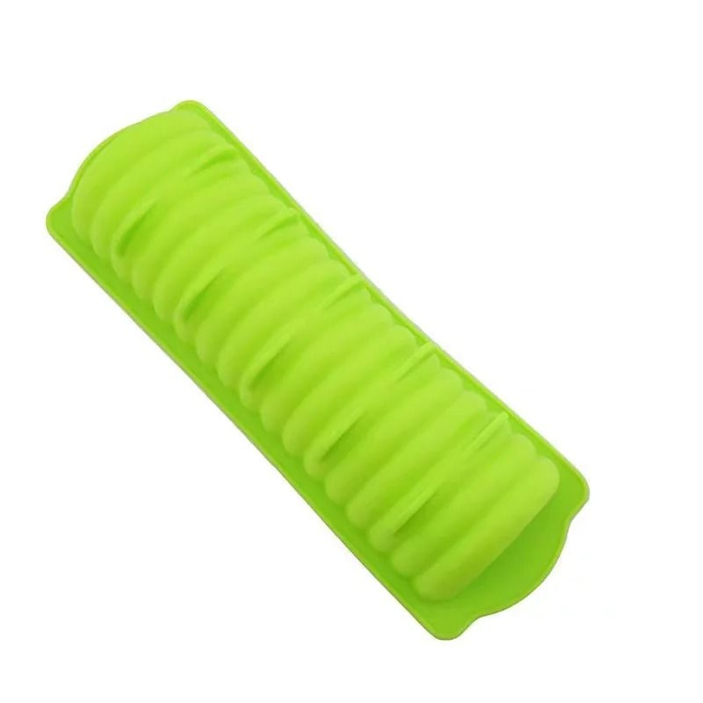 Long Caterpillars Cake Mousse Bread Loaf Silicone Mold 5