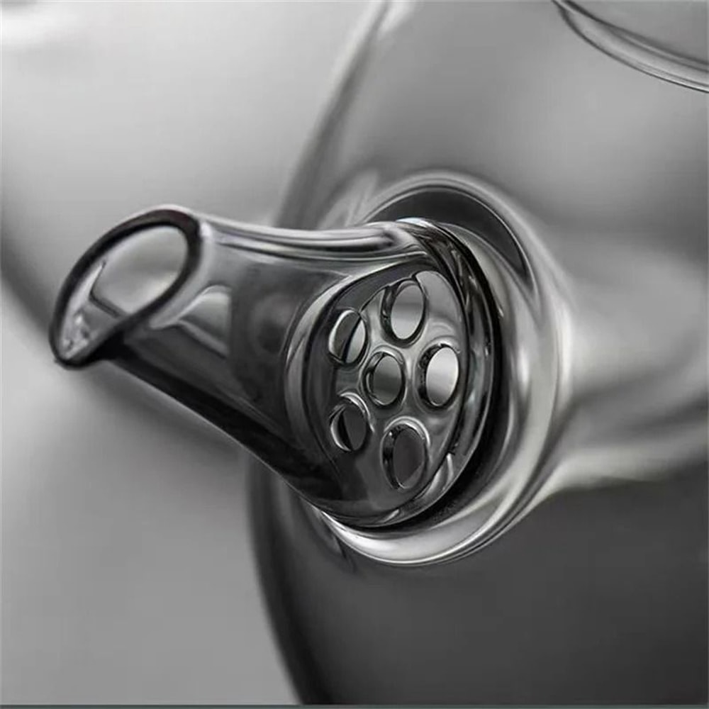 Small Glass Teapot Heat Resistant Tea Maker 1