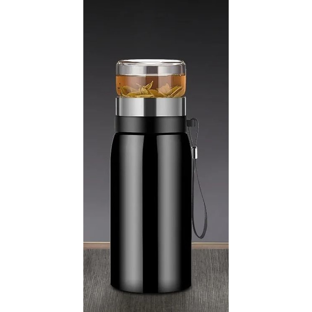 Large Capacity 304 Stainless Steel Tea Infuser Vacuum Flask 9