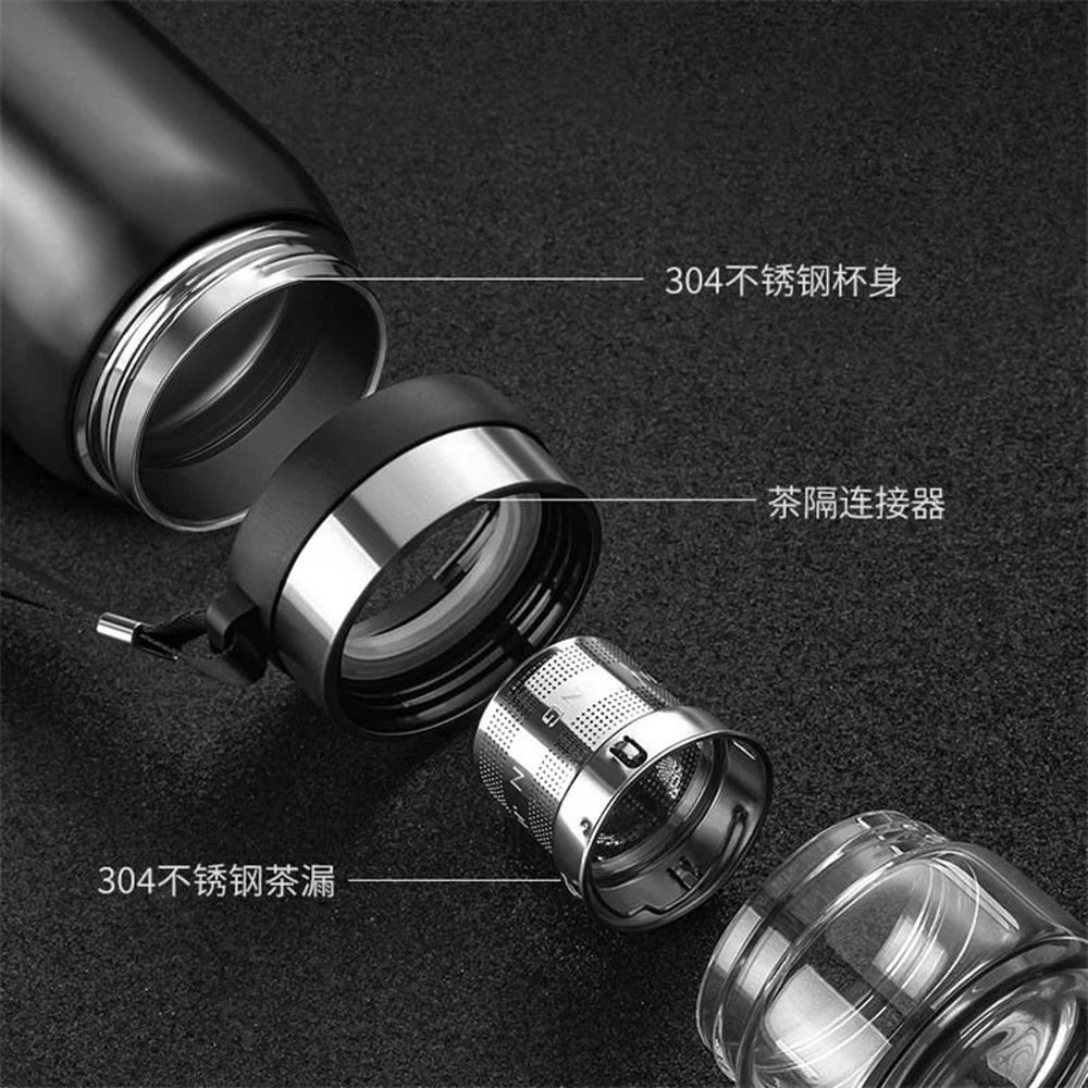 Large Capacity 304 Stainless Steel Tea Infuser Vacuum Flask 2