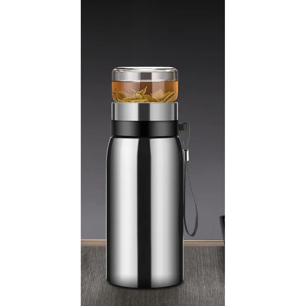 Large Capacity 304 Stainless Steel Tea Infuser Vacuum Flask 8