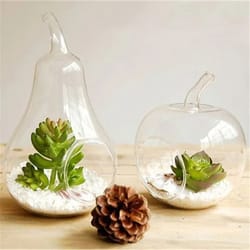 apple pear fruit planter tabletop vase