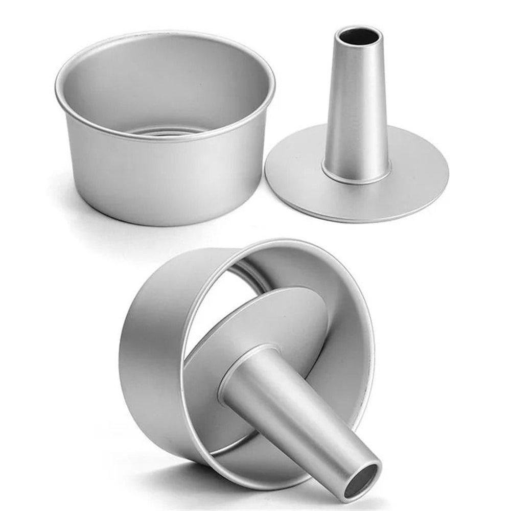 Aluminum Alloy Round Chiffon Cake Pan 1