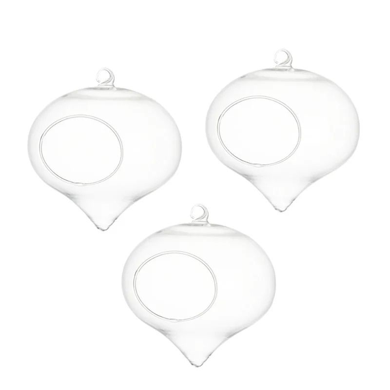 Terrarium Glass Ball Hanging Flower Vase 1