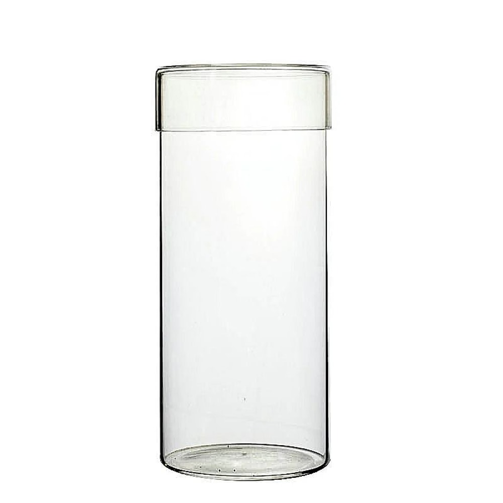 Micro Landscape Moss Cylinder Glass Bottle With Lid 5