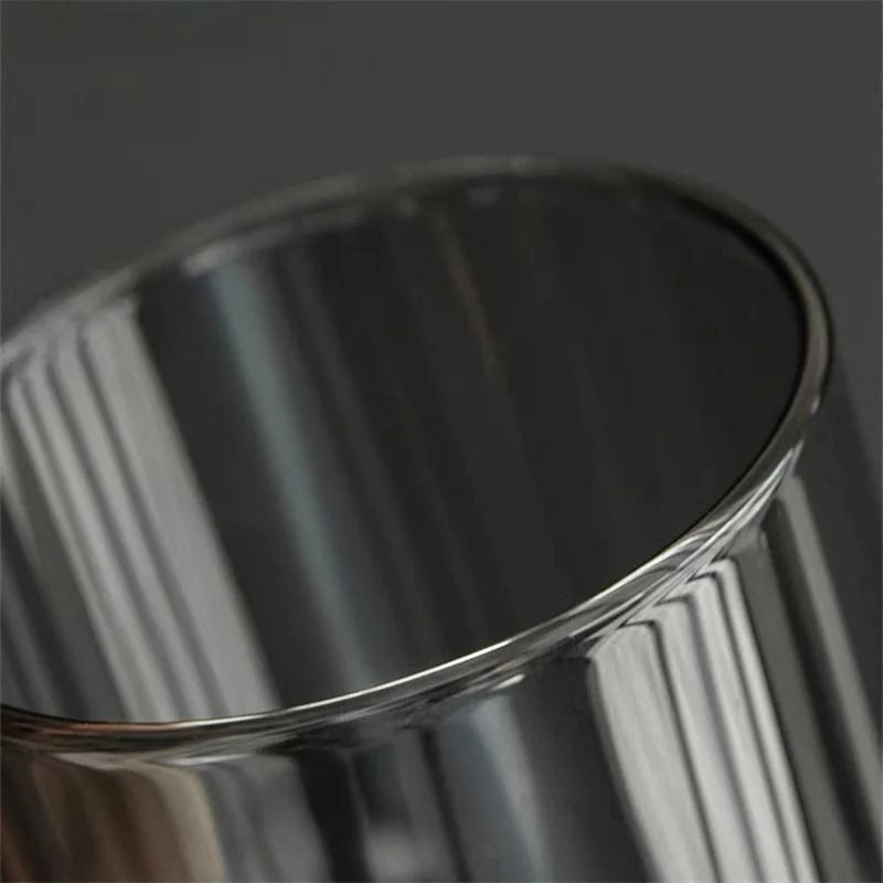 400ml Heatresistant Glass Cup With Walnut Handle 3