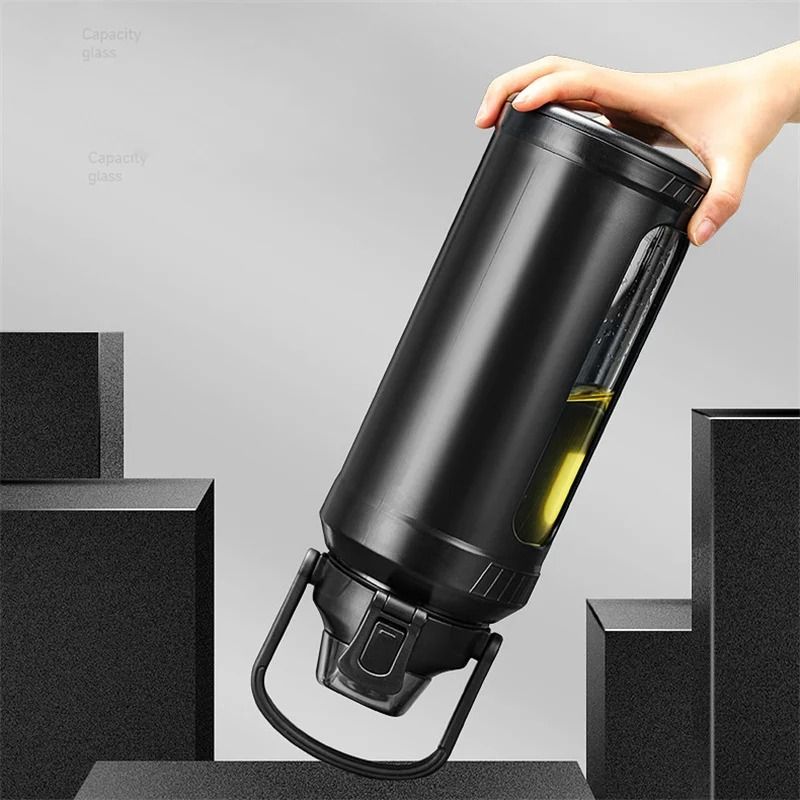 Large Capacity High Borosilicate Glass Water Bottle 4