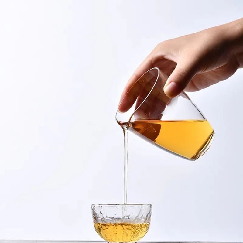 Japanese Style Glass Tea Pitcher Fair Cup 2