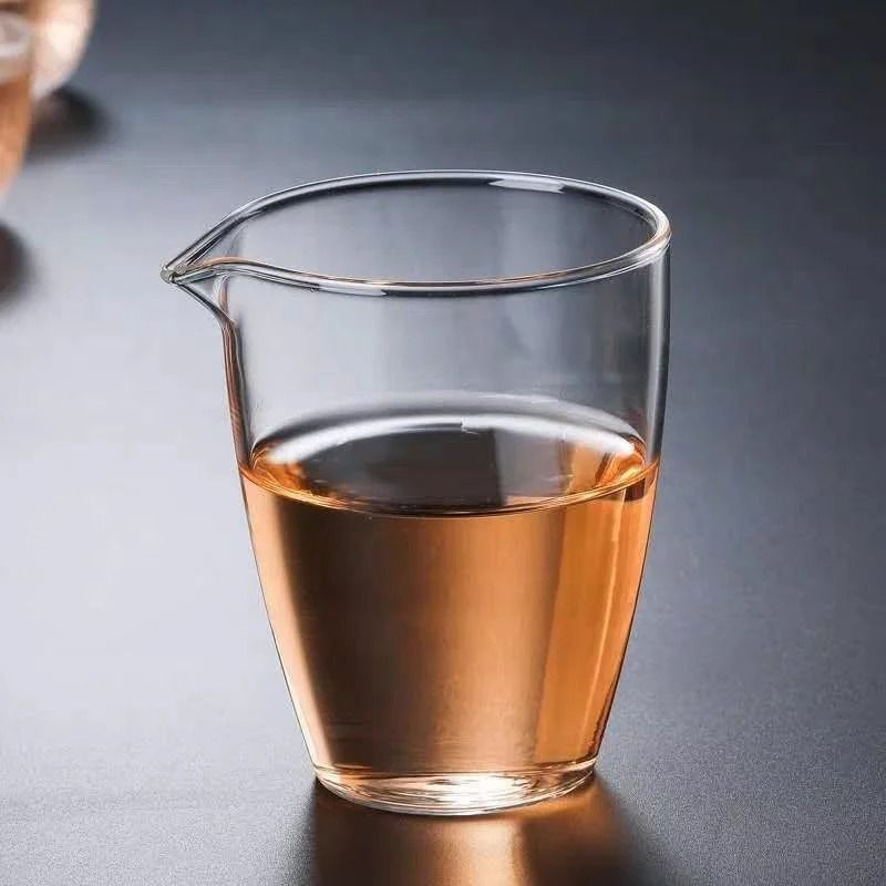 Japanese Style Glass Tea Pitcher Fair Cup 4