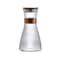 Japanese Style Glass Cold Water Jug With Walnut Sleeve 6