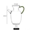 Heat Resistant Glass Teapot With Imitation Jade Handle And Vintage Song Style Design 1