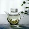Heat Resistant Small Glass Teapot Mini Single Person Tea Maker 5