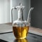 Traditional Song Style High Borosilicate Glass Teapot For Kung Fu Tea 4