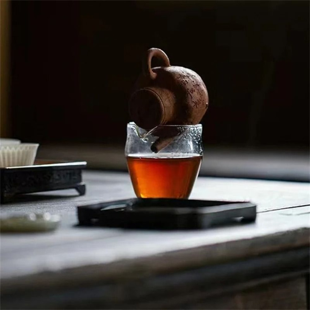 Small Capacity Heat Resistant Glass Tea Pitcher Fair Cup 3