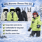 Kids Winter Ski Coat And Pants Set Waterproof Warm Snow Suit 1