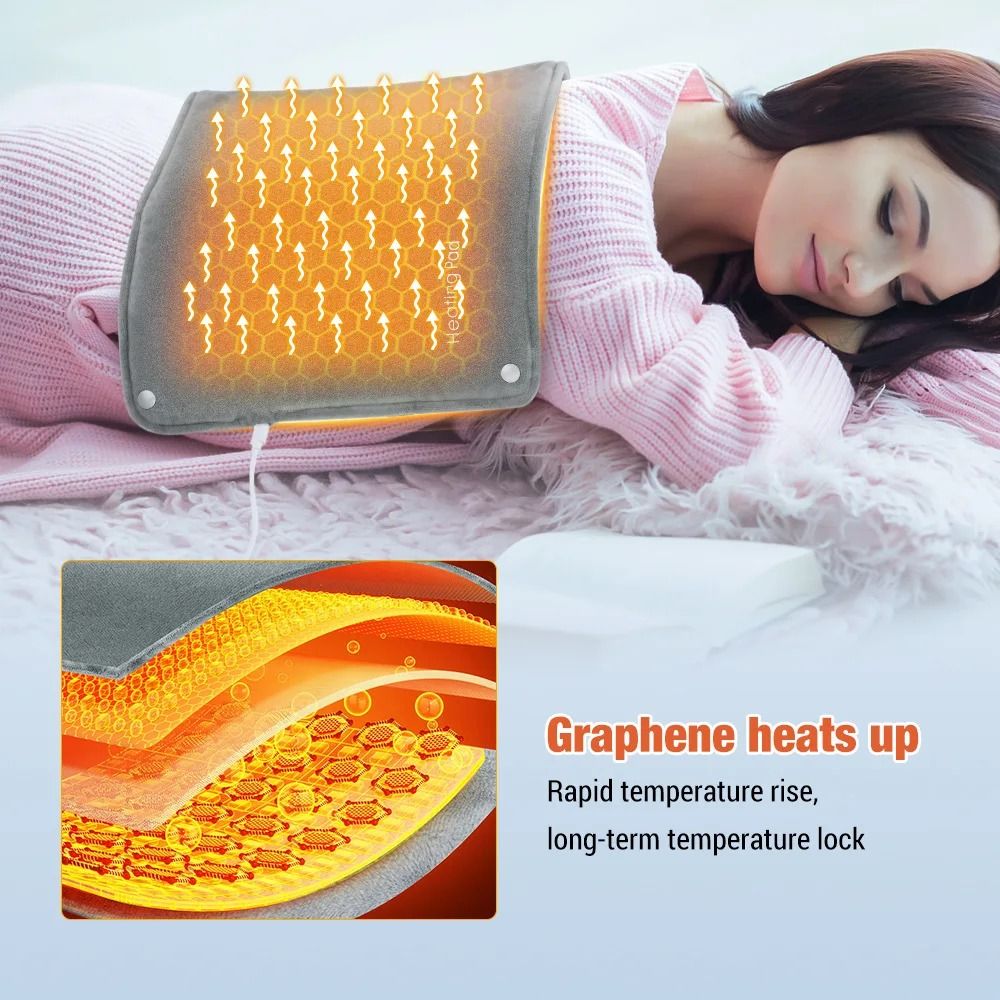 USB Graphene Heating Pad With Adjustable Temperature For Home Or Office Use 5