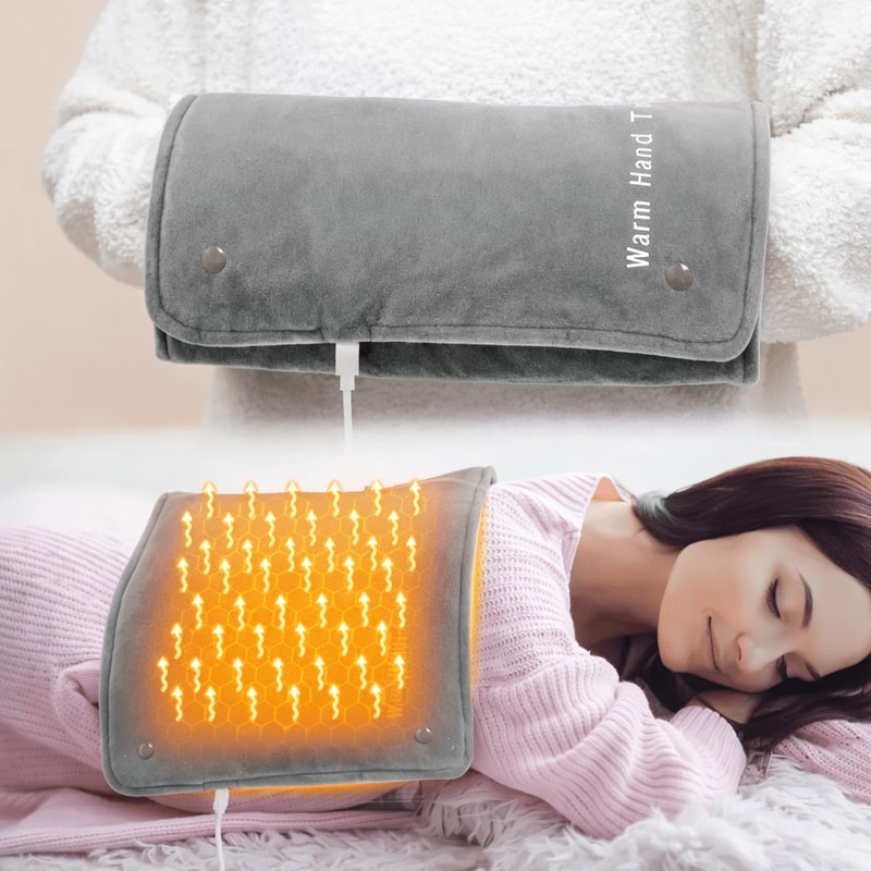 USB Graphene Heating Pad With Adjustable Temperature For Home Or Office Use 4