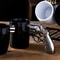 Creative 3D Revolver Modeling Ceramic Coffee Mug 3