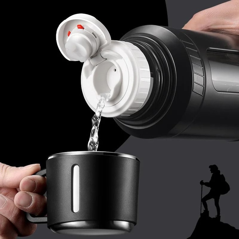 Large Capacity High Borosilicate Sport Glass Water Bottle With Infuser 2