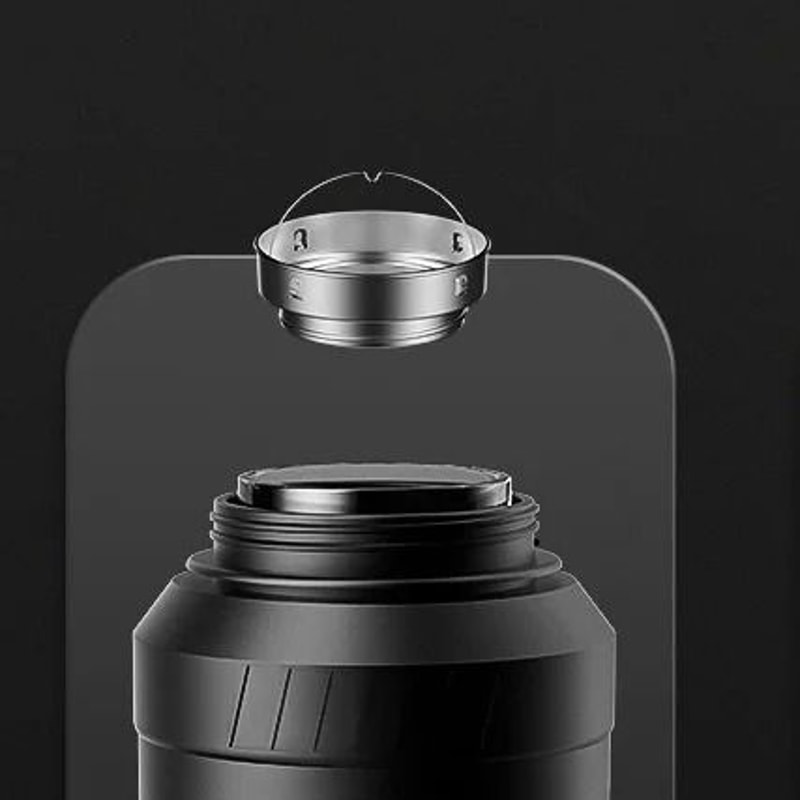 Large Capacity High Borosilicate Sport Glass Water Bottle With Infuser 6