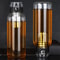 Large Capacity Portable Borosilicate Glass Bottle With Tea Infuser 0