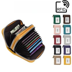 rfid anti-theft multifunctional card holder and coin purse