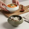 Retro Stone Style Simple Japanese Deep Bowls 3