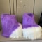 Fluffy Kig Fursuit Cosplay Paw Shoes 5