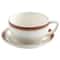 Zeta Flower Large Capacity Creative Cup And Saucer Set 10